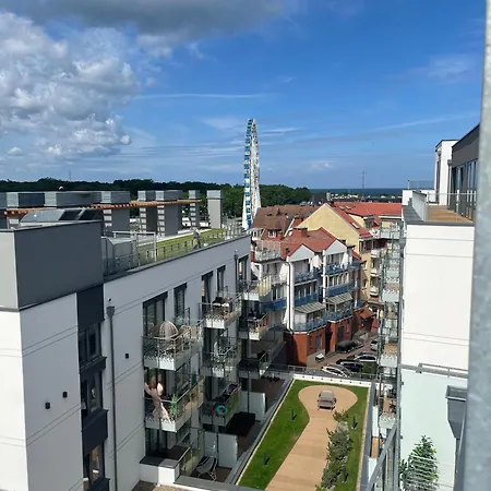 Nadmorskie Tarasy Pink&blue - C215 Sea&sun コウォブジェク