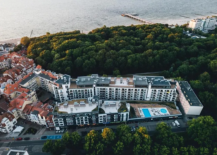 アパート Nadmorskie Tarasy Pink&blue - C215 Sea&sun *