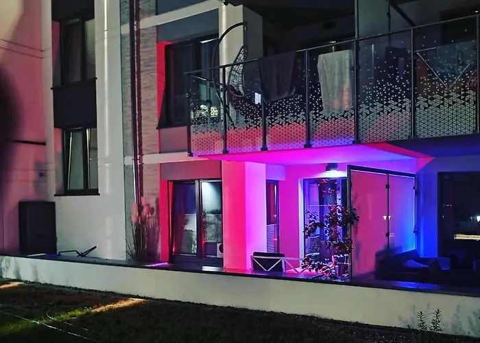 Nadmorskie Tarasy Pink&blue - C215 Sea&sun アパート コウォブジェク