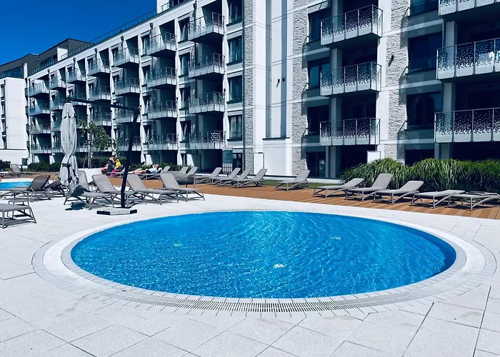 アパート Nadmorskie Tarasy Pink&blue - C215 Sea&sun コウォブジェク